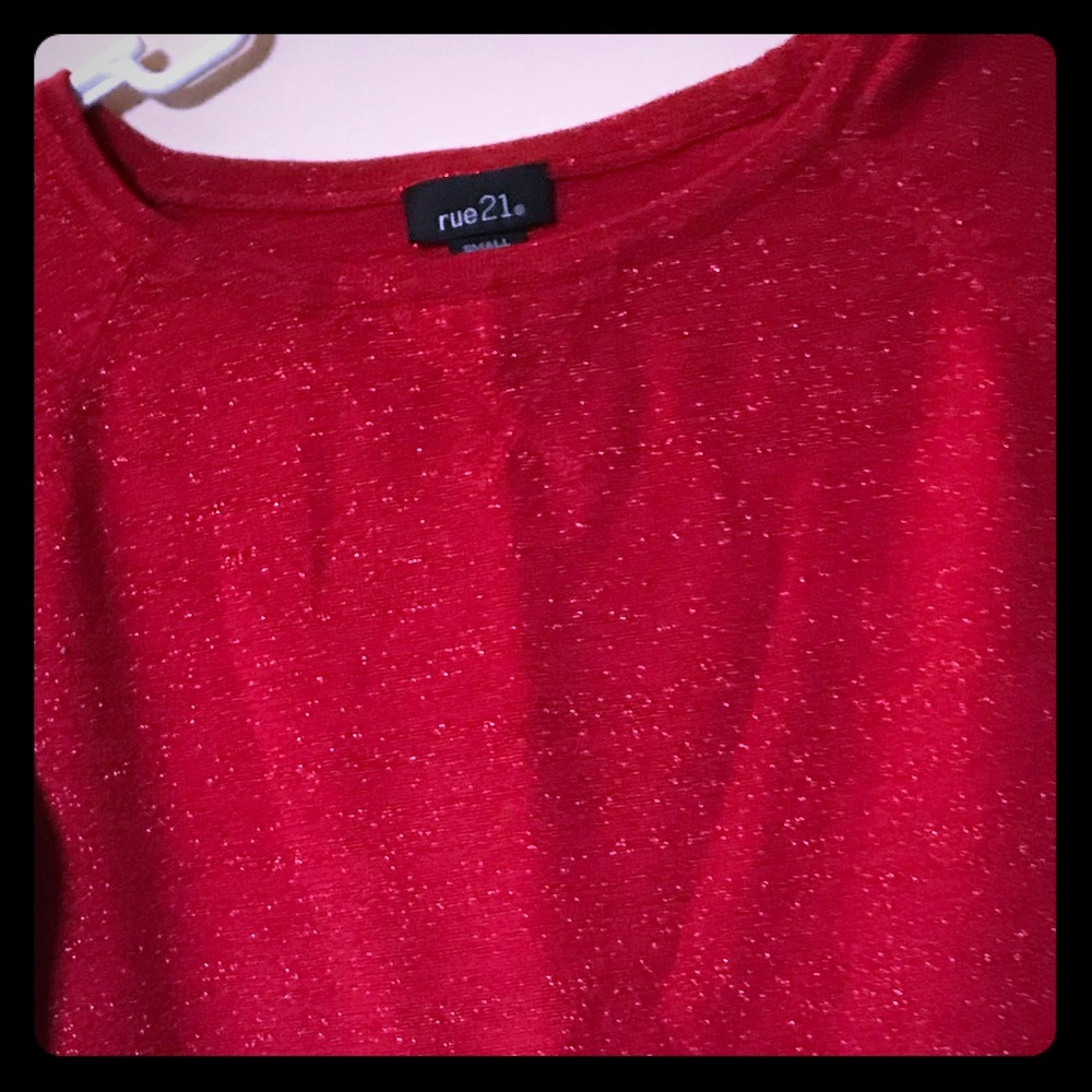 Glittered sweater